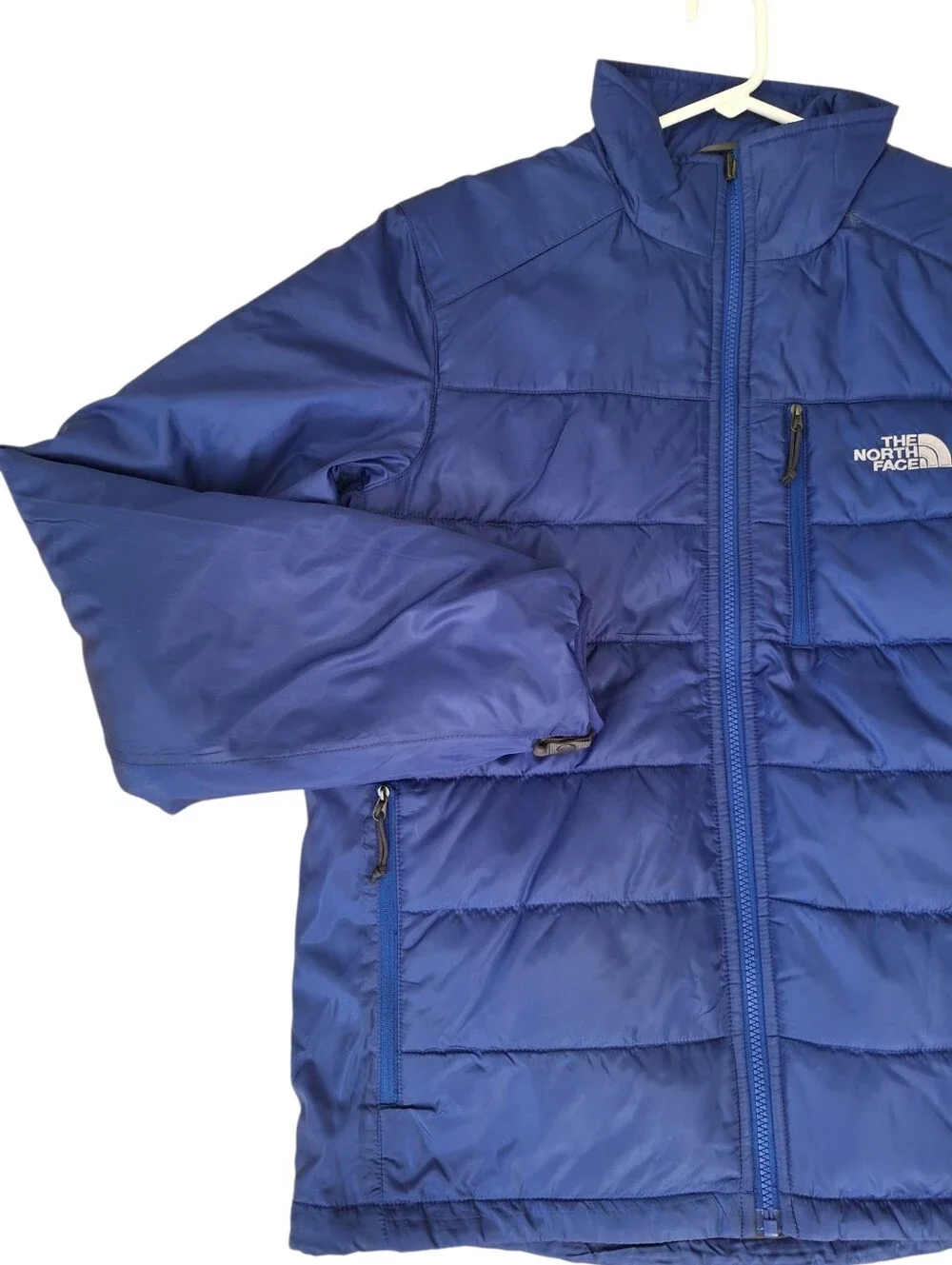The North Face Men's Brecon Bolt Blue Puffer Jacket New Size Medium